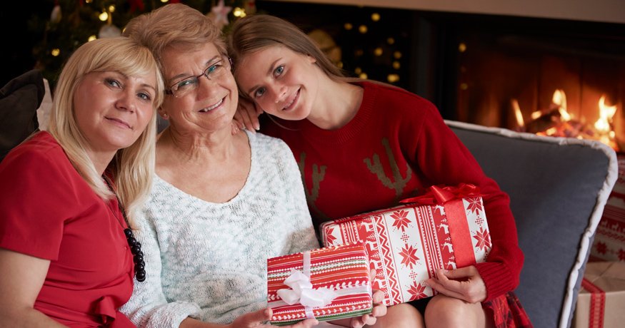 Vánoční dárky pro ženy všech věkových kategorií - header