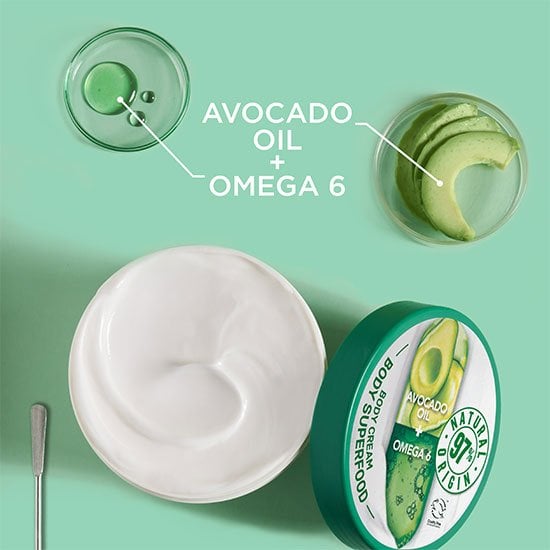 Garnier Body Superfood Avocado ingredience