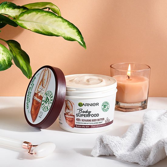 Garnier Body Superfood Cocoa v krabičce