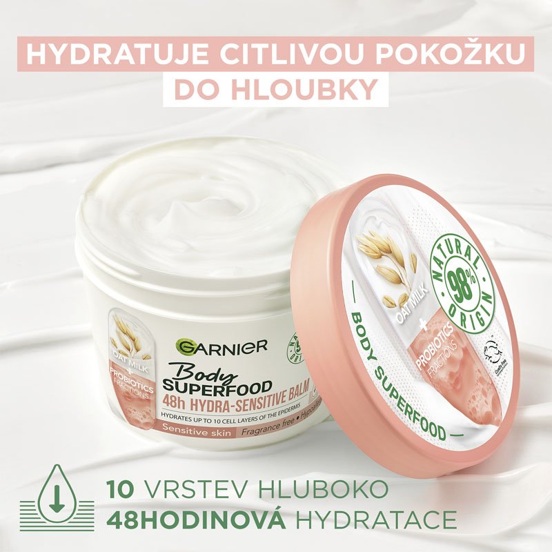 Superfood hydratační balzám s ovesným mlékem - 3