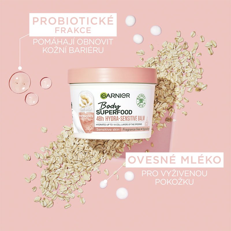 Superfood hydratační balzám s ovesným mlékem - 4