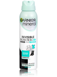 Quick Dry Invisible Black White Colors antiperspirant ve spreji