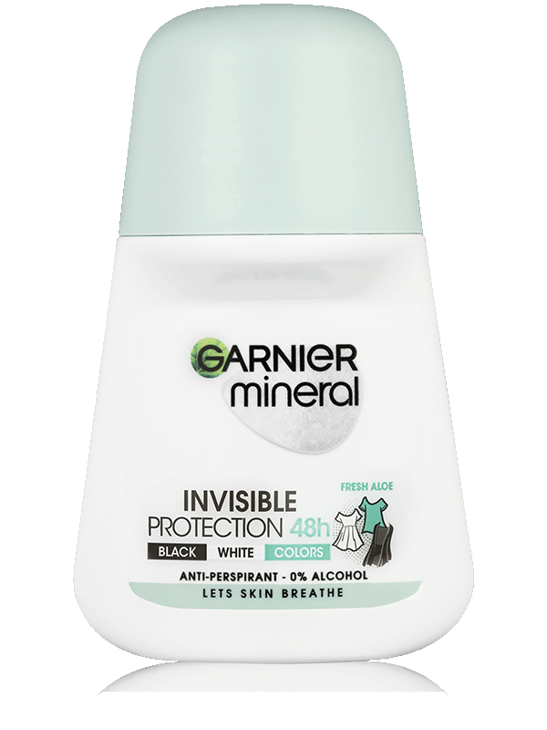 Invisible Anti-marks/ stains/fading antiperspirant roll-on