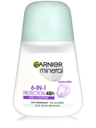Protection 6 Skin Clothes Antiperspirant roll-on