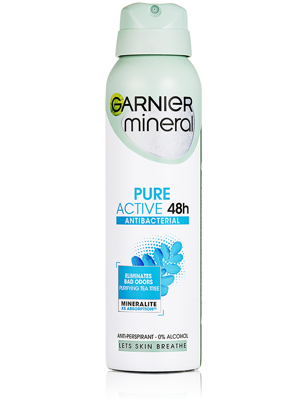 Garnier Mineral Pure Active Antibacterial antiperspirant ve spreji