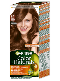 Color Naturals permanentní barva na vlasy 4.3 Přirozená zlatohnědá