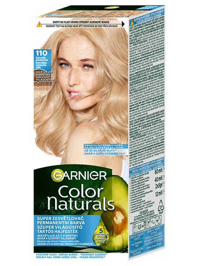 Color Naturals permanentní barva na vlasy 110 Extra světlá přírodní blond