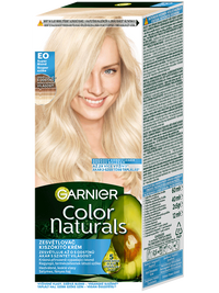 Color Naturals permanentní barva na vlasy - E0 super blond