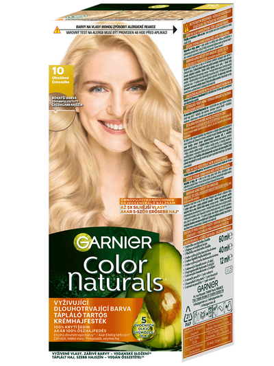 Color Naturals permanentní barva na vlasy - 10 ultra blond