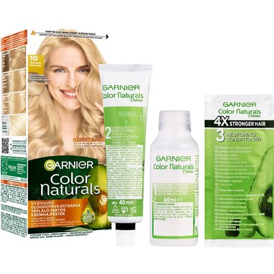 Color Naturals permanentní barva na vlasy - 10 ultra blond - 2