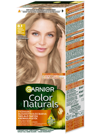 Color Naturals permanentní barva na vlasy - 8.1 platinová světlá blond