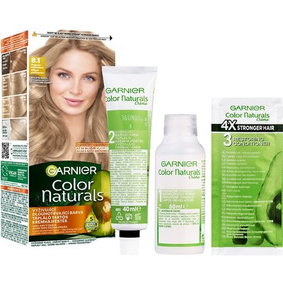 Color Naturals permanentní barva na vlasy - 8.1 platinová světlá blond - 2