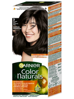 Color Naturals permanentní barva na vlasy - 2.0 přirozená černá