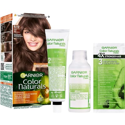 Color Naturals permanentní barva na vlasy - 5.12 ledová světle hnědá - 2
