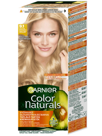 Color Naturals permanentní barva na vlasy - 9.1 velmi světlá blond popelavá