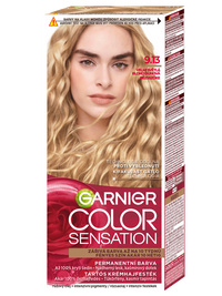 Color Sensation permanentní barva na vlasy - 9.13 velmi světlá blond duhová