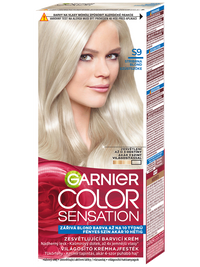 Color Sensation permanentní barva na vlasy - S9 stříbrná blond
