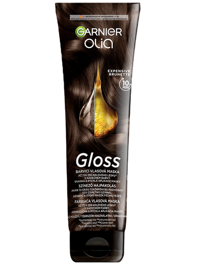 Garnier Olia Gloss - Barvící vlasová maska Expensive Brunette