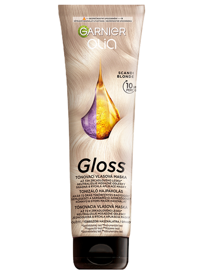 Garnier Olia Gloss - Barvící vlasová maska Scandi Blonde