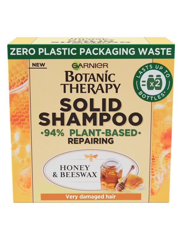 Botanic Therapy tuhý šampon Honey & Beeswax
