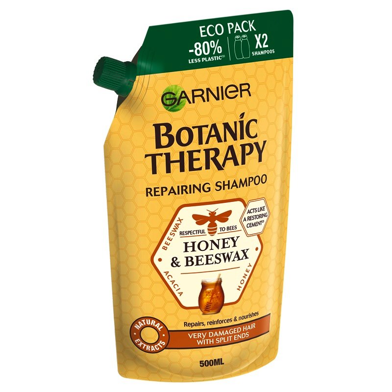 Botanic Therapy HONEY & PROPOLIS šampon náhradní náplň z boku