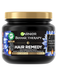 Hair Remedy Magnetic Charcoal Hydratační maska pro mastné vlasy a suché konečky vlasů