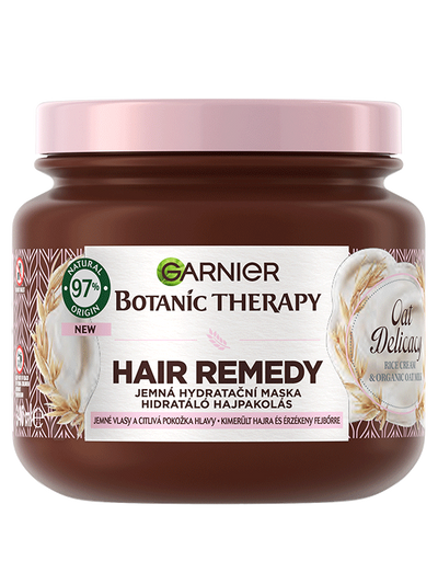 Botanic Therapy Hair Remedy Oat Delicacy jemná hydratační maska pro citlivé vlasy a pokožku hlavy