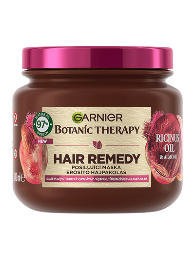 Botanic Therapy Hair Remedy Ricinus Oil Almond maska pro slabé vlasy