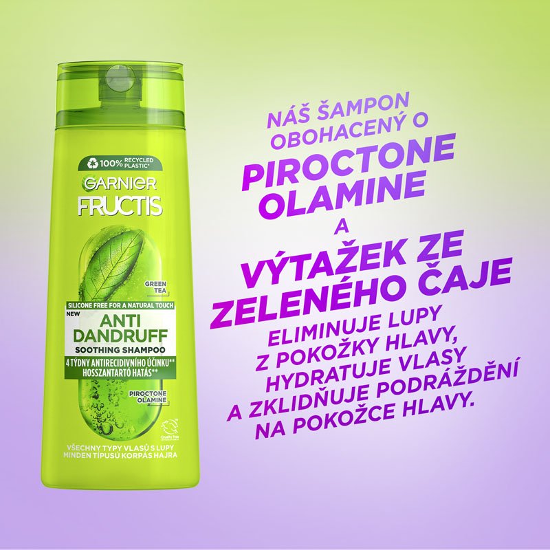 Anti Dandruff Zklidňující šampon pro všechny typy vlasů s lupy - 2