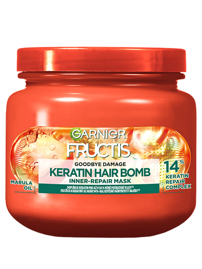 Fructis Goodbye Damage Keratin Hair Bomb Maska na vlasy