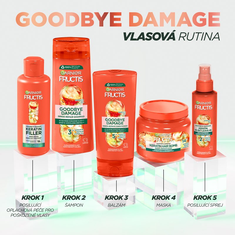 Fructis Goodbye Damage 1000 ml - 2