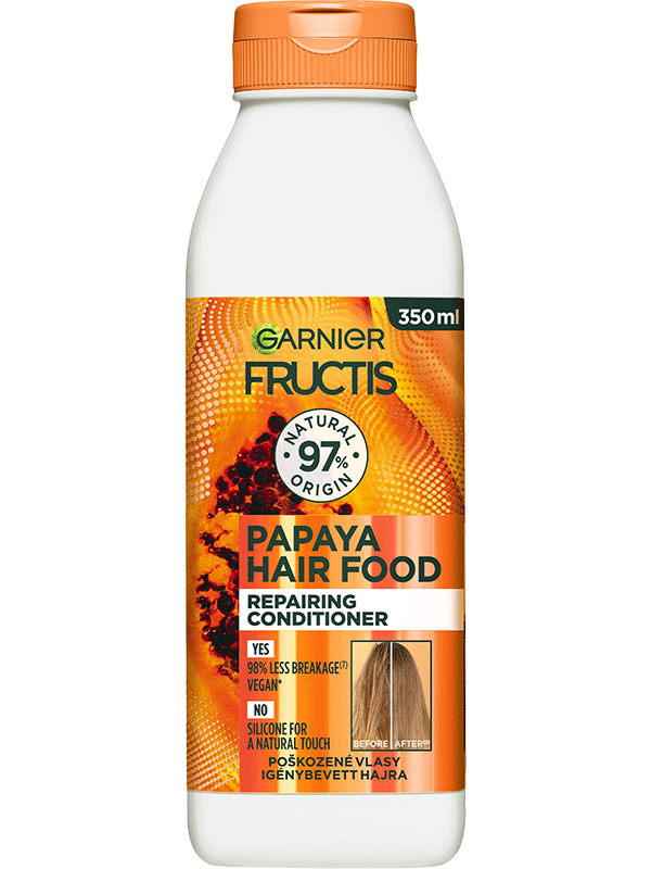 Garnier Fructis Hair Food Papaya Posilující balzám na vlasy