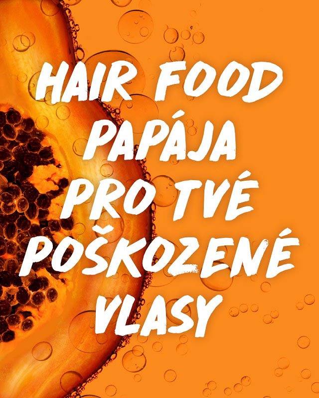 Hair Food Papaya pro poškozené vlasy