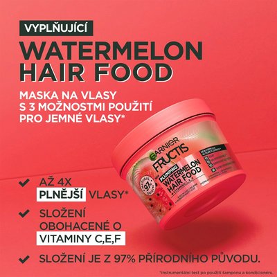 Fructis Hair Food Watermelon maska - 3