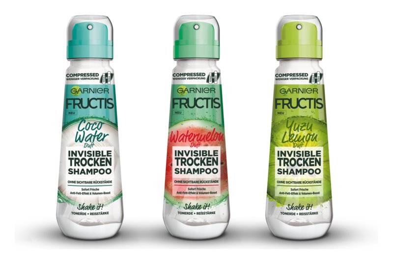 Fructis Neviditelný suchý šampon s vůní kokosové vody 5