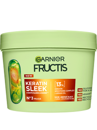 Garnier Fructis Keratin Sleek maska na vlasy