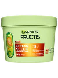 Garnier Fructis Keratin Sleek maska na vlasy