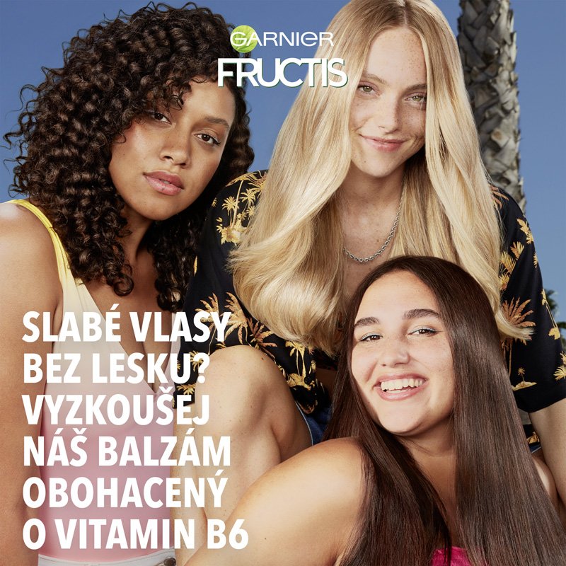 Fructis Strength & Shine Posilující balzám pro všechny typy vlasů bez lesku a síly - 2