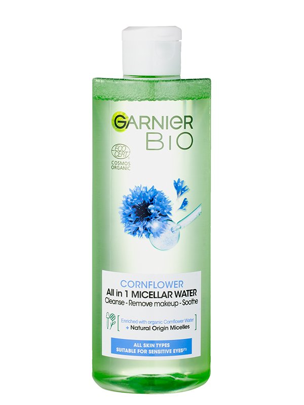 Garnier Bio micelární voda s pečující chrpou