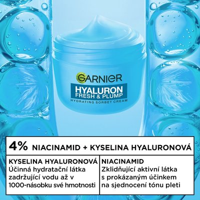 Garnier Hyaluron Hydratační Sorbet krém - 2