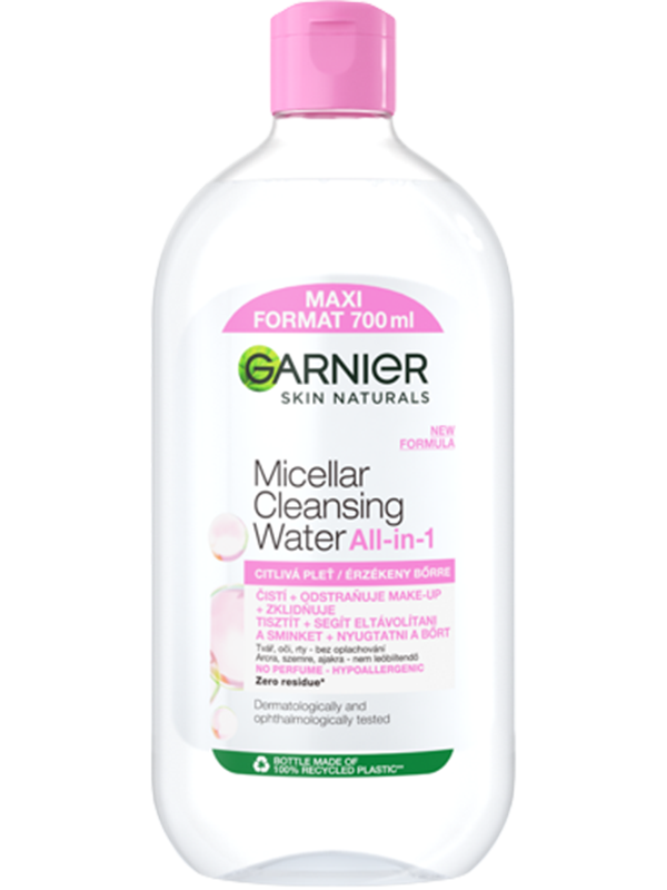Skin Naturals micelarní voda 3in1 pro citlivou pleť 700 ml