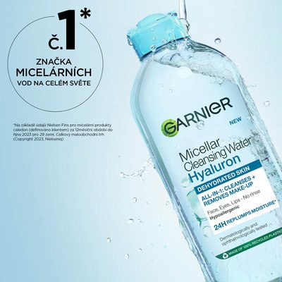 Garnier Skin Naturals All in One vyplňující micelární voda hyaluronic aloe, 400 ml - 5