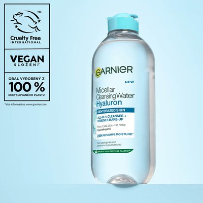 Garnier Skin Naturals All in One vyplňující micelární voda hyaluronic aloe, 400 ml - 9