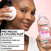 Skin Naturals rozjasňující micelární voda s růžovou vodou, 400 ml - 2