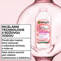 Skin Naturals rozjasňující micelární voda s růžovou vodou, 400 ml - 3