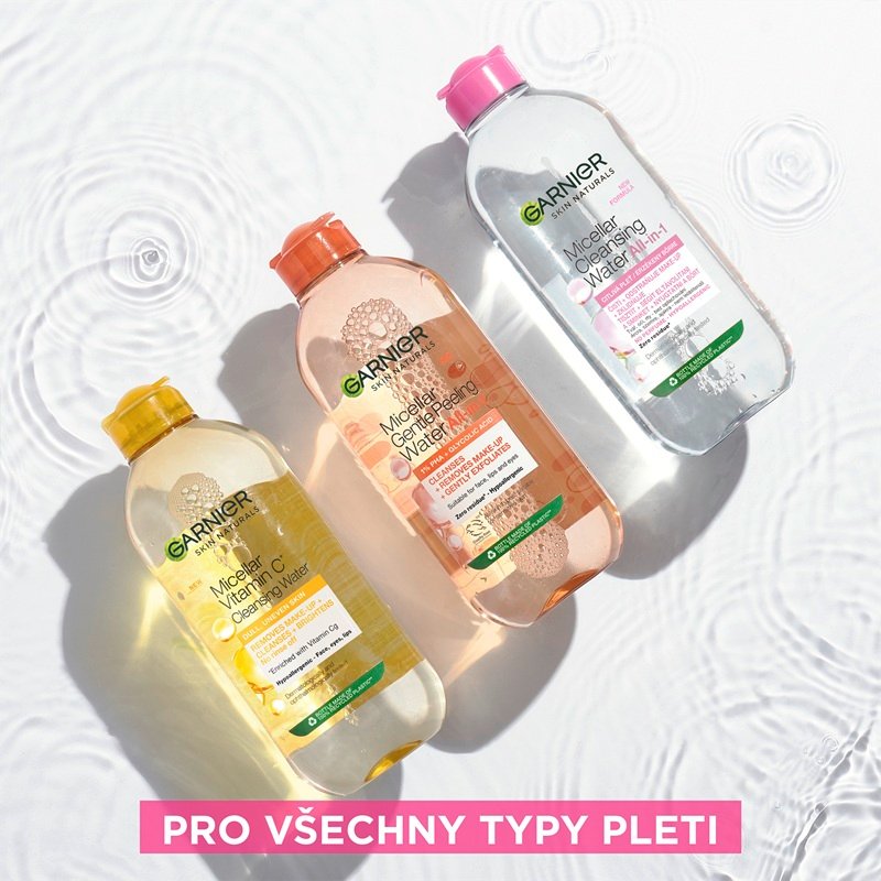 Skin Naturals micelarní voda 3in1 pro citlivou pleť 400 ml - 4
