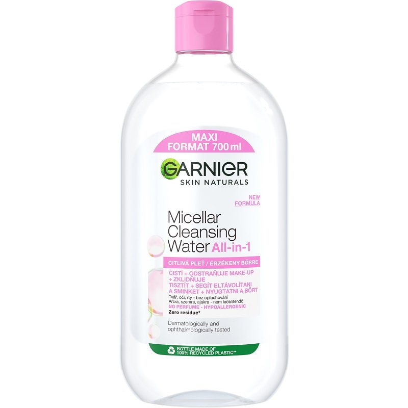 Skin Naturals micelarní voda 3in1 pro citlivou pleť 700 ml