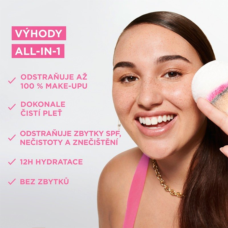 Skin Naturals micelární voda 3in1 pro citlivou pleť - 10