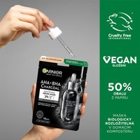 Skin Naturals očisťující a hydratační textilní maska s výtažkem z černé řasy na rozšířené póry - 2