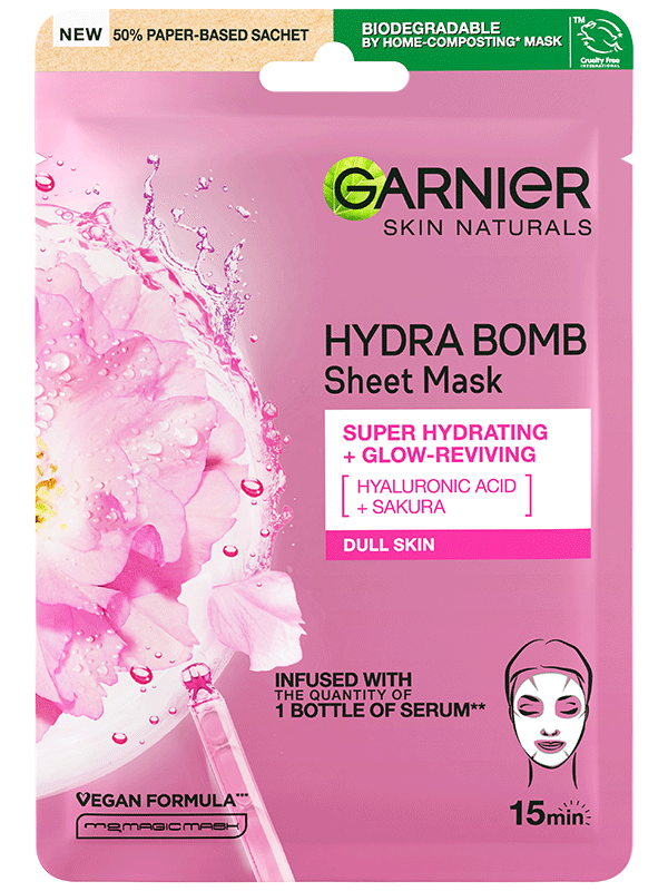 Hydra Bomb textilní maska s květy sakury